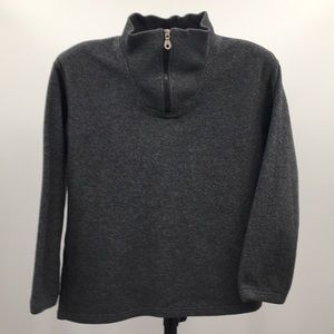 Land's End 1/4 Zip Pull Over Sweater Size Medium